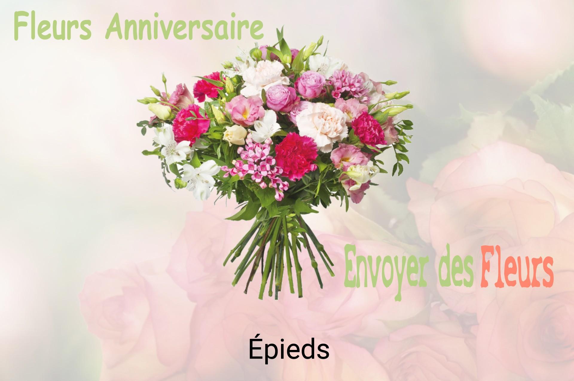 Bouquet de fleurs d’anniversaire livré à Épieds